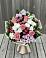 Букет цветов из: Альстромерии, Гвоздики, Розы и Хризантемы в Вадинске