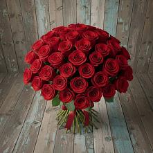 Букет 55 Красных роз Фридом #REPLACE_PRED# Вадинске