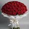 Букет 101 Красная роза Блэк Мэджик в Вадинске