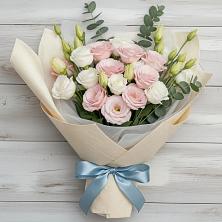 Букет цветов из:  Лизиантусы в Вадинске