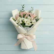 Букет цветов из:  Альстромерии в Вадинске