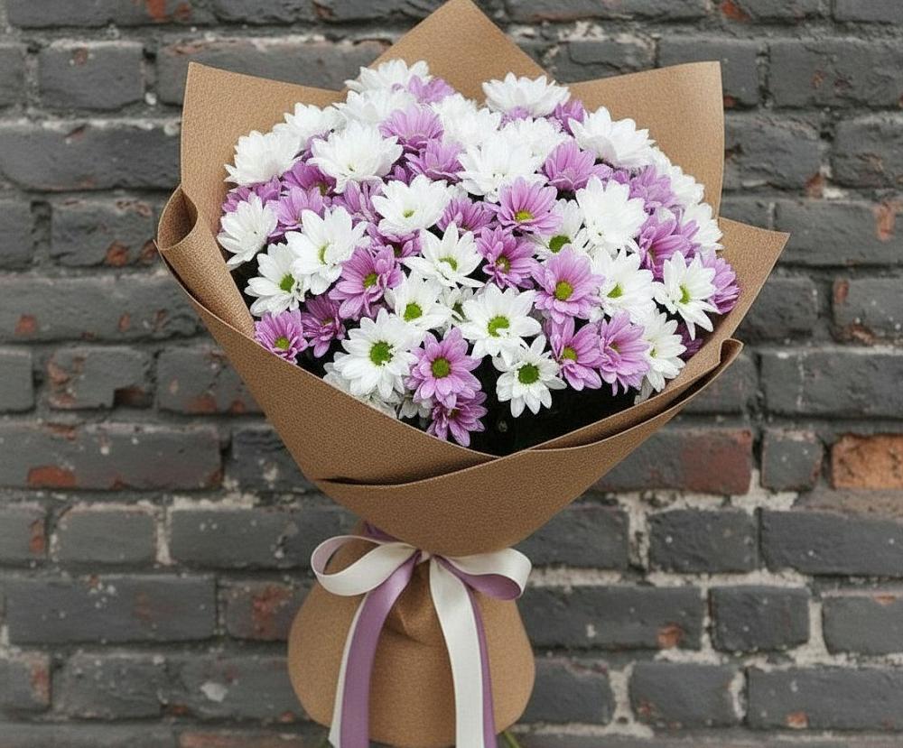 Букет цветов из: Хризантемы в Вадинске