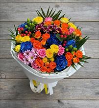 Букет цветов из:  Розы и Хризантемы #REPLACE_PRED# Вадинске