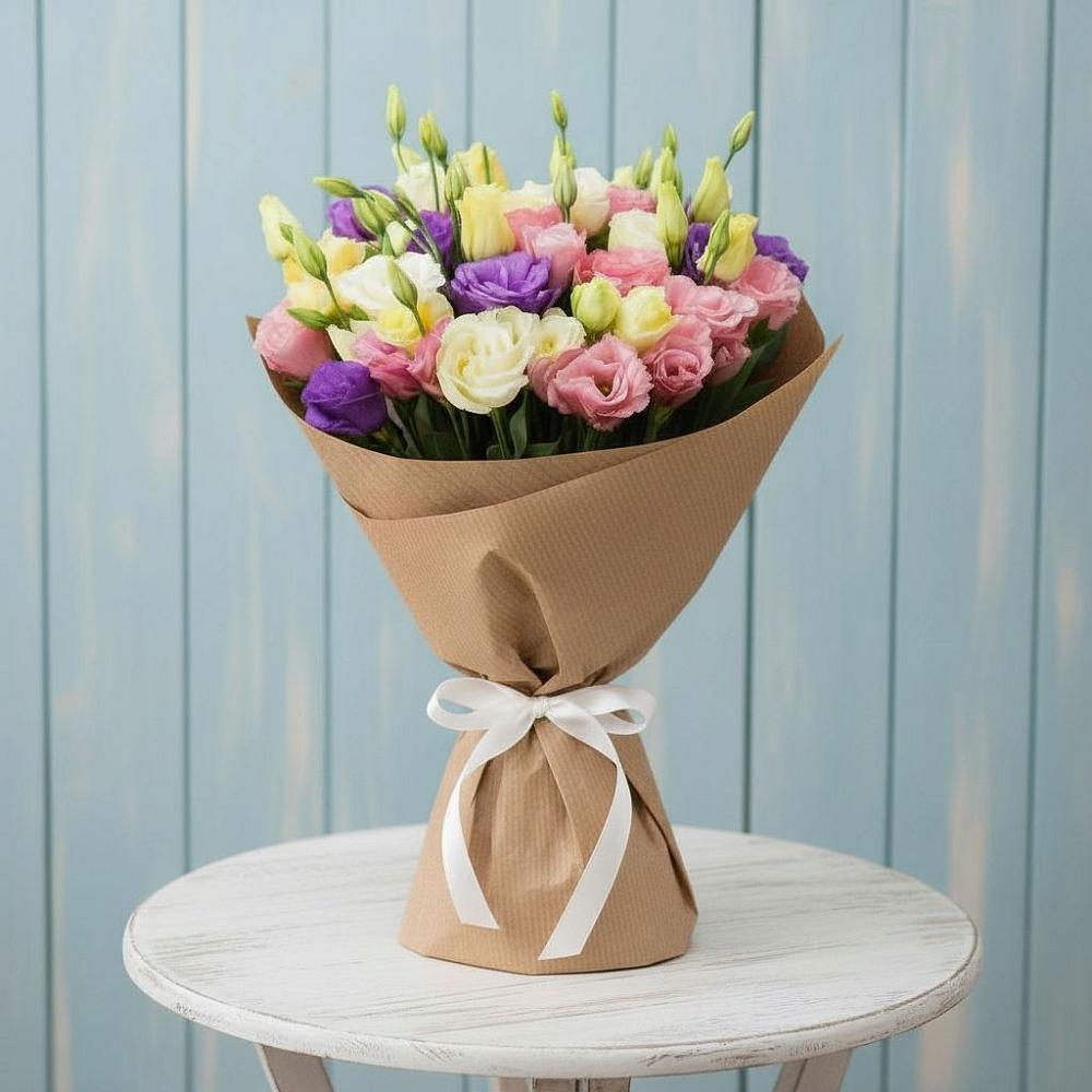 Букет цветов из: Лизиантусы в Вадинске