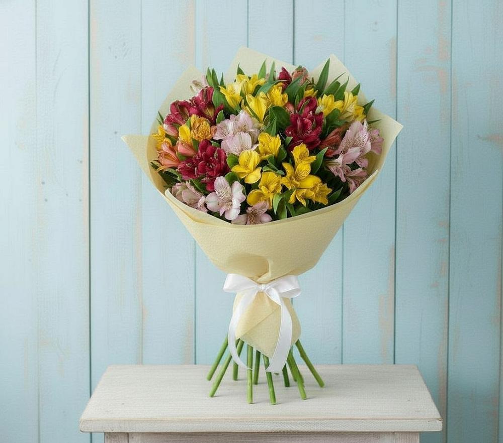 Букет цветов из: Альстромерии в Вадинске