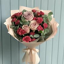 Букет цветов из:  Гвоздики и Розы #REPLACE_PRED# Вадинске