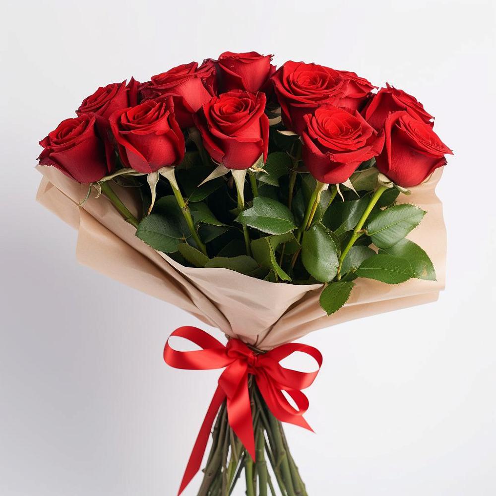 Букет 11 Красных роз Эдлесс Лав в Вадинске