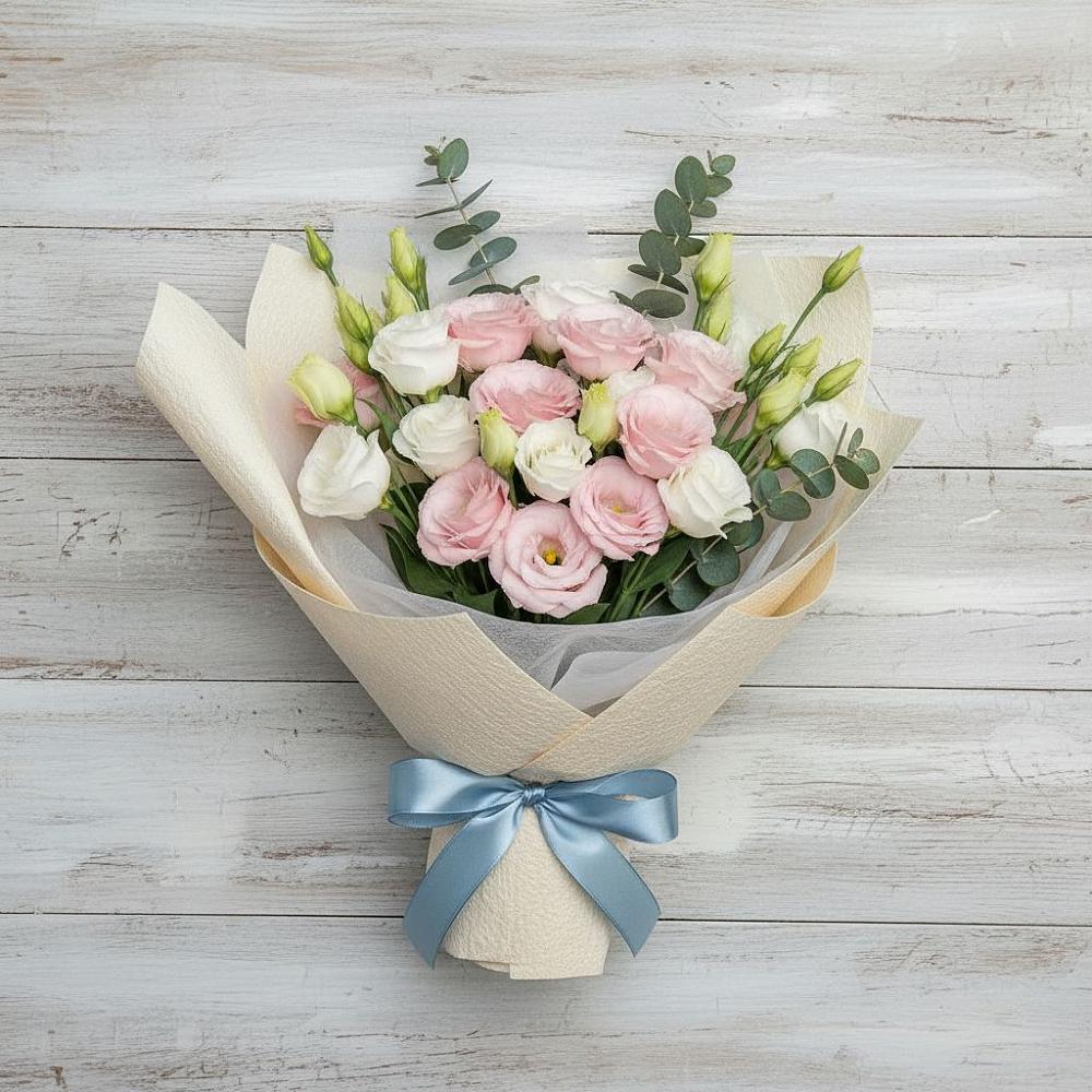 Букет цветов из: Лизиантусы в Вадинске